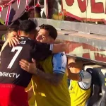 Maxi Salas: del cantito de los hinchas al saludo con el banco de Racing