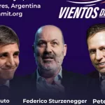 Un evento reunirá al tecnofascista Peter Thiel con los ministros Caputo y Sturzenegger