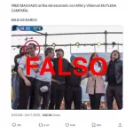 No, Fred Machado no aparece con Javier Milei en esta foto de la campaña de 2021: es el legislador porteño Leonardo Saifert
