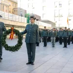 Indignación por el ‘pijama’ de la directora de la Guardia Civil en un homenaje a los caídos