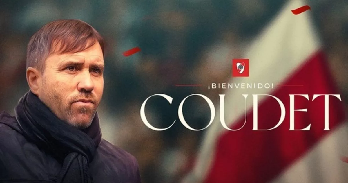 River le dio la bienvenida a Coudet: seguí en vivo la conferencia