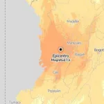 Los mapas del terremoto en Colombia: estas son las zonas más afectadas