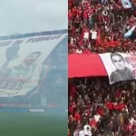 Video: los homenajes de los hinchas de Newell’s a Messi, Scaloni y Samuel