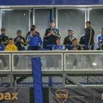 Con Paredes a la cabeza, el palco de lujo en el superclásico de Reserva