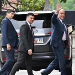 Francos y Catalán volvieron a la Casa Rosada para hacer la “transición” con Adorni y Santilli