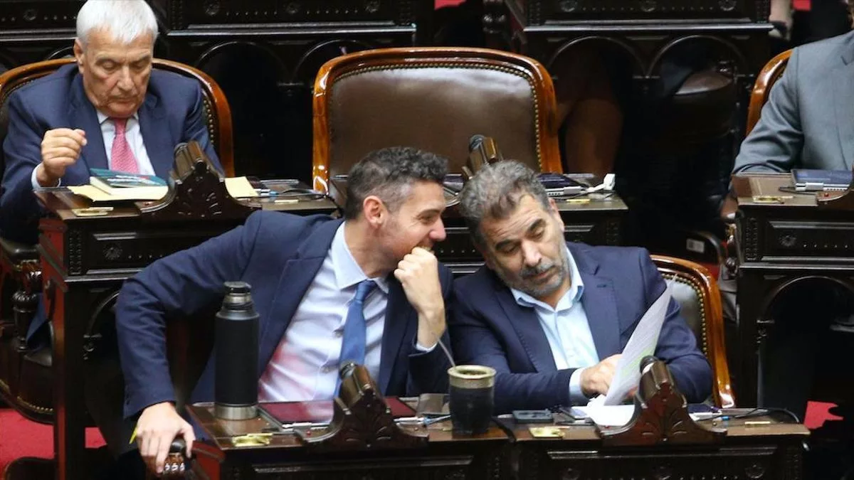 Damián Arabia y Cristian Ritondo, dos de las espadas del PRO.