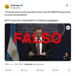 Manuel Adorni dijo que no puede hablar en nombre de José Luis Espert, pero no negó ser el vocero de Milei como afirman posteos virales