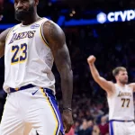 Con casi 41 años, LeBron James volvió a dar espectáculo con los Lakers