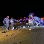 Accidente fatal en Chubut: murieron una mujer y sus dos hijos tras un violentísimo choque entre dos camionetas
