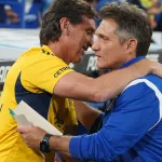 Videos: el saludo de Guillermo con Ubeda, Marchesin y Paredes