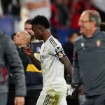 La nueva agresión que habría recibido Vinicius en el partido ante Osasuna y que LaLiga investigaría
