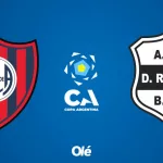 San Lorenzo vs. Riestra, por la Copa Argentina: a qué hora juegan, formaciones y cómo ver en vivo