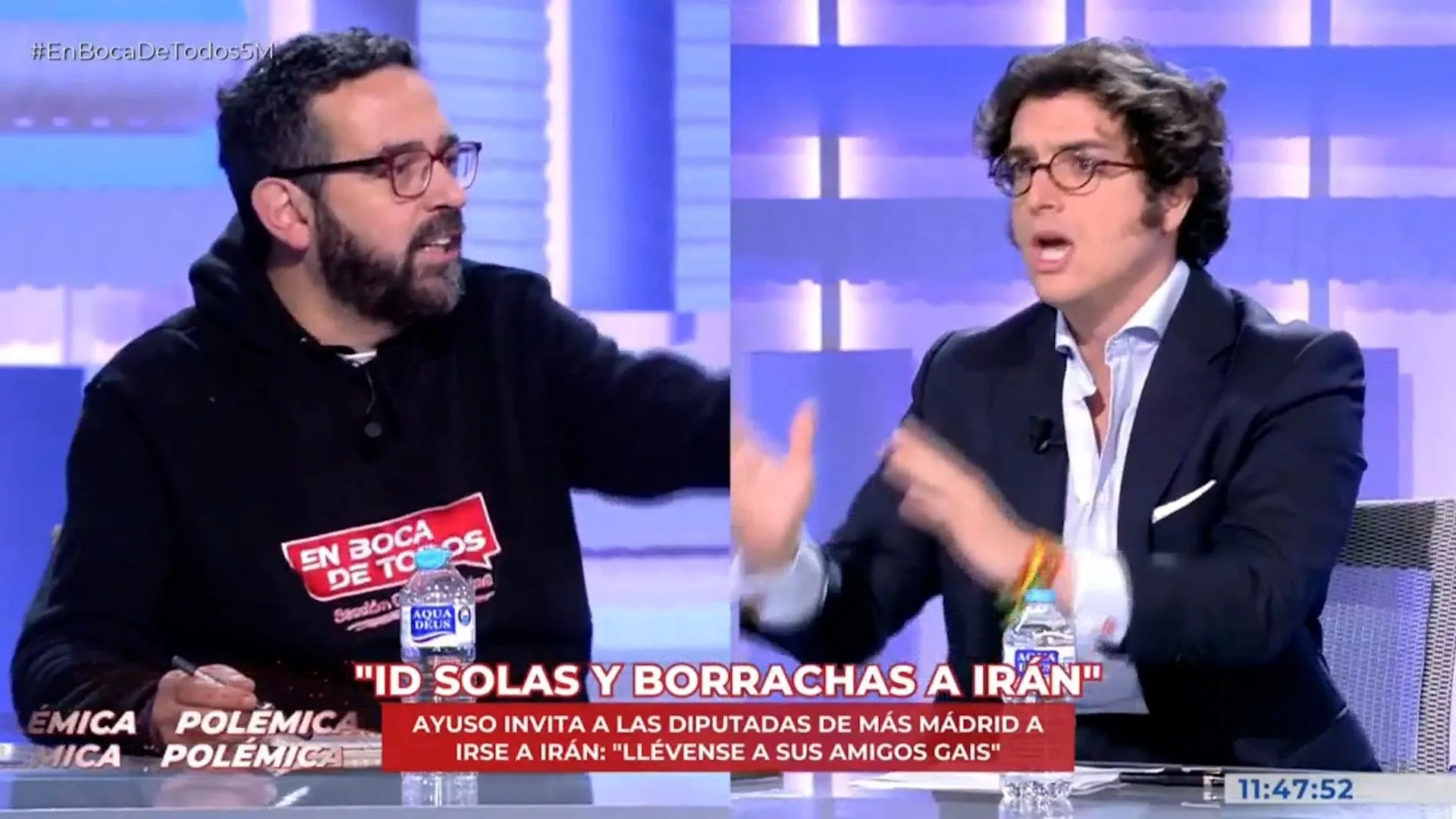 Figaredo (VOX) deja con cara de seta al caniche sanchista: «Quieres lamerle el culo»