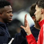 A pesar de la polémica, un jugador del Benfica le pidió la camiseta a Vinícius