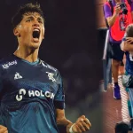 El video de un inolvidable abrazo: la madre de Dávila bajó a la cancha para felicitar a su hijo