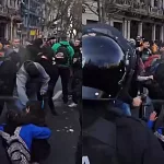 El fiscal pidió elevar a juicio el caso del policía que gaseó a una nena en una marcha de jubilados