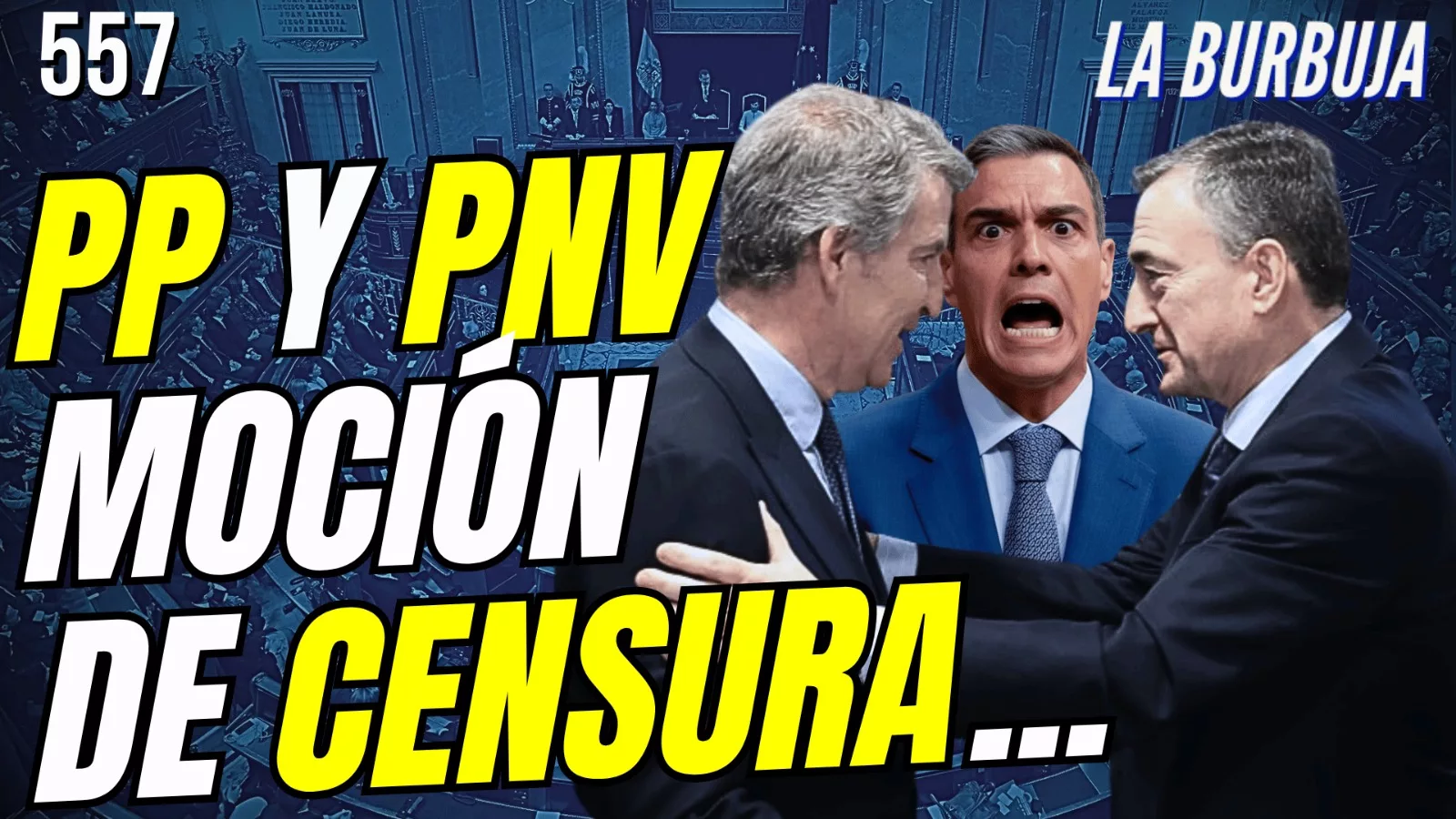 La moción de censura está en marcha ¡PP y PNV hablan!