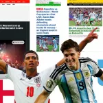 ¿Qué dijeron los medios de Inglaterra?: “Jugaron con doce” y “no es una gran Selección”