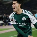 Video: el gol de Vicente Taborda para el 1-0 del Panathinaikos sobre la Roma
