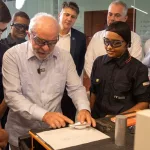 En medio de la tensión de los industriales con el Gobierno, Paolo Rocca inauguró una escuela en Brasil junto a Lula