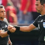 Cómo fue el arbitraje de Tello en la victoria de Francia ante Marruecos