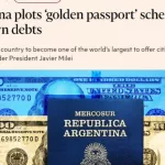 “Pasaporte dorado”: el Financial Times cree que Milei lo lanzaría este año para canjear ciudadanía por inversión, sumar dólares y cancelar deuda