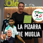 La pizarra de Vicente Muglia: así juega Argelia