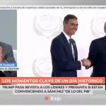 Nicolás Redondo hunde al monigote Sánchez que no pintaba nada en la cumbre de paz