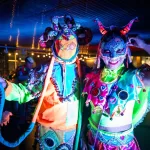 Con diablos y coplas, el Carnaval de Jujuy hizo bailar a Buenos Aires en el Palacio Libertadas