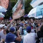 El Banderazo argentino: Dallas, teñido de celeste y blanco