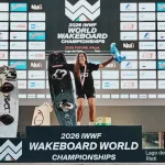 Orgullo argentino: Eugenia De Armas es tricampeona mundial de wakeboard