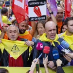 CCOO y UGT, de los asesinatos de Israel a los de la CEOE