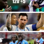 A los africanos les faltó aguante: seis eliminados en los minutos finales