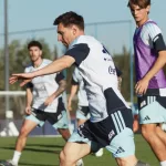 Messi, en casa: entrenamiento e ilusión de récord Mundial