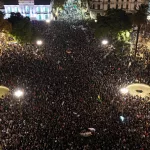 La misa ricotera copó la Plaza de Mayo para despedir al Indio Solari: “Es algo inexplicable”