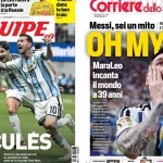 Las tapas del mundo con Leo Messi de protagonista