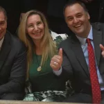 Cruces y pases de factura entre Villarruel y Karina Milei en la jura de los nuevos senadores por el ingreso a los palcos