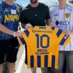 Messi posó con la camiseta de Atlanta y fue furor