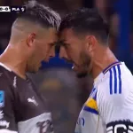 Video: el caliente cruce entre Paredes y Heredia en Boca – Platense
