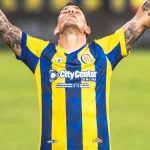 El alivio de Enzo Copetti tras cortar los 942 minutos sin convertir