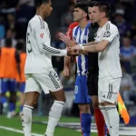 Mastantuono también ligó silbidos de los hinchas de Real Madrid en el Bernabéu