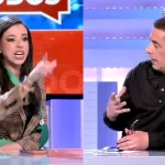 Sarah Santaolalla, histérica y llorando, se larga del programa de Nacho Abad: «¡Imbéciles!»