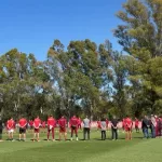 Video: los minutos de silencio en las prácticas de Estudiantes, San Lorenzo, Vélez y otros clubes por Russo