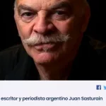 Con una foto de Martín Caparrós anunciaron la falsa muerte de Juan Sasturain