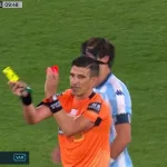 Video: el reclamo de Racing en un penal que se pudo haber cobrado y por el que fue expulsado Martirena por protestar