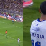 Di María: regreso, centro e increíble gol en contra para el empate de Rosario Central