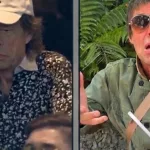 El lamento del rock inglés: el gesto de Mick Jagger en cancha y los tuits de Liam Gallagher