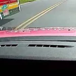 Ruta 11: sancionaron al chofer de un micro de larga distancia por un sobrepaso prohibido en doble línea amarilla