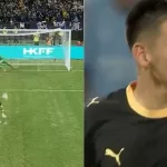 Echeverri volvió a jugar en el City: picó su penal en la derrota amistosa contra Inter