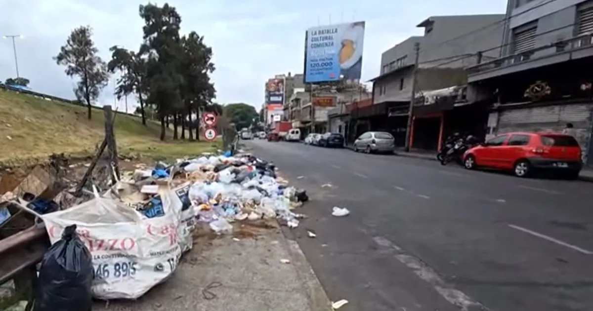"Tuvimos que hacer tu trabajo": cruce entre un ministro de Jorge Macri y Diego Valenzuela por la basura en la General Paz